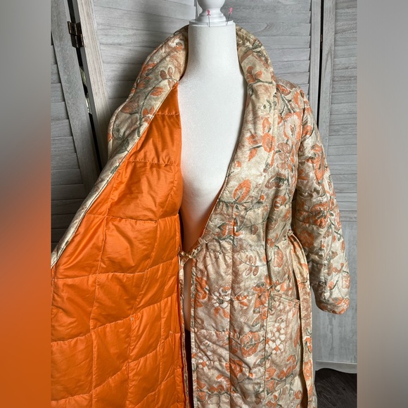 EDDIE BAUER Quilted Robe sz S/M - Picture 6 of 9